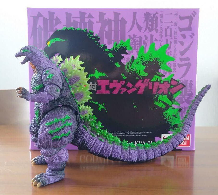 BANDAI S.H.MonsterArts GODZILLA feat. EVA-01 Evangelion BANDAI S.H.MonsterArts GODZILLA feat. EVA-01 Evangelion