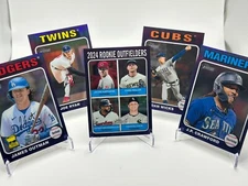 2024 Topps Heritage High Number Purple Chrome Single Refractor You Pick!