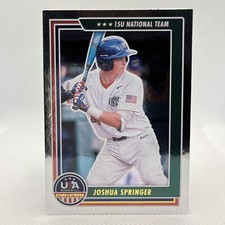 2022 Panini USA Stars & Stripes Joshua Springer #85