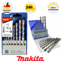 Makita P-60006 Betonbohrer 8 Tlg. Betonbohren Bohrer Bohrer-Set Betonbohrer-Set