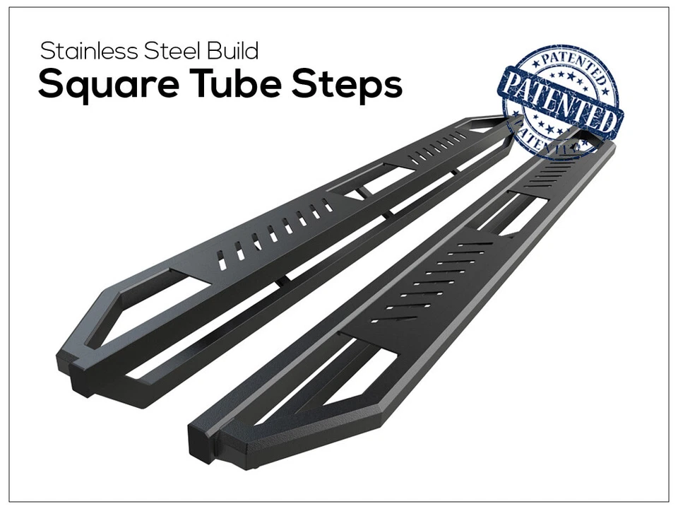 APS 6.5" Steps Side Armor Square for 05-10 Jeep Grand Cherokee Commander Foto 4 de 4