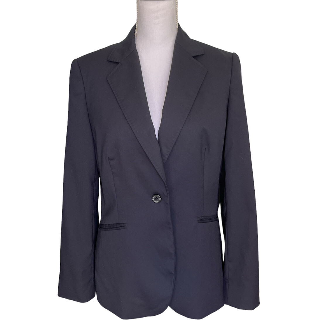 Womens Brooks Brothers 346 Wool Dress Suit Blazer Stretch Sz