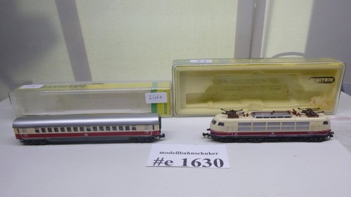 Minitrix N 2057 BR 103 TEE mit 13016 Großraumwagen, geprüft, OVP -#1630 | Zustand: Gebraucht