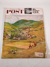 October 10 1959 The Saturday Evening Post Magazine  vintage advertisements f d r