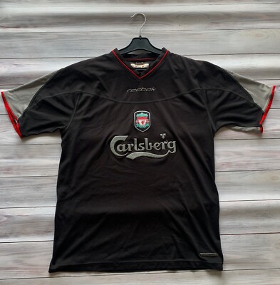 Liverpool 2002 - 2003 Away football shirt jersey Reebok size M | eBay