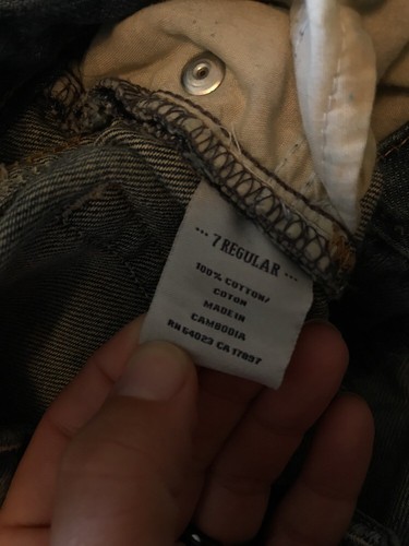 Old Navy The Darling and The Girlfriend Lot Medium Wash Jeans Size 7 Regular - Picture 5 of 9