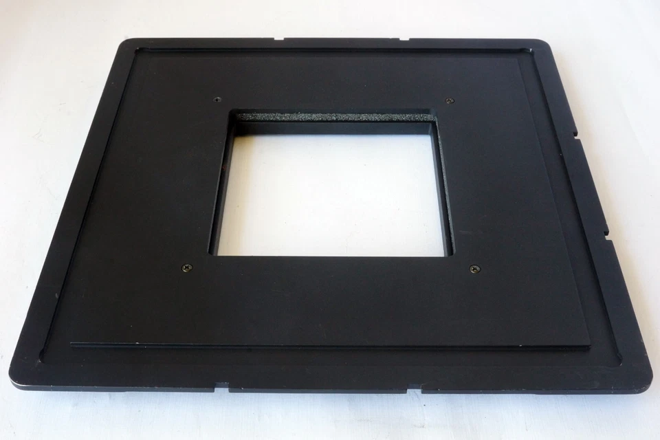 Cambo C206 8x10 to 4x5 Reducing Back with Graflok Back, Ground Glass Barely Used - Image 4 of 4