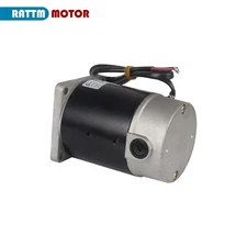 US SHIP】DC Spindle Motor 120W 110V Brushed Lathe Motor 2500RPM M10 Shaft