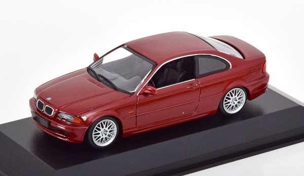 BMW 328 CI E46 Coupe 1999 Rot Metall Maxichamps 940028320 1:43 Minichamps 3Er-image