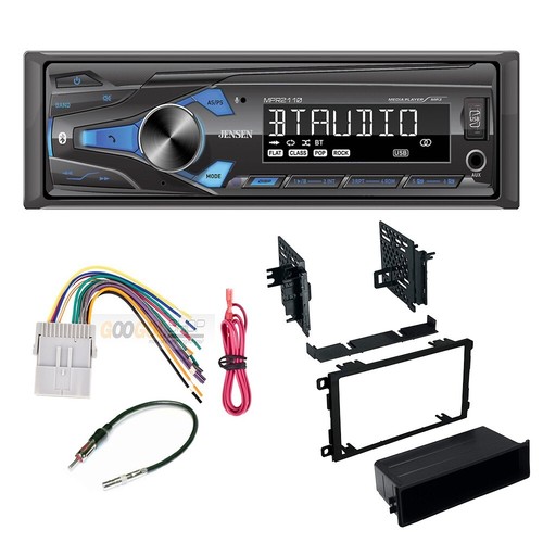 Single Din Bluetooth Car Stereo AM/FM Radio & kit for 20032006 Chevy