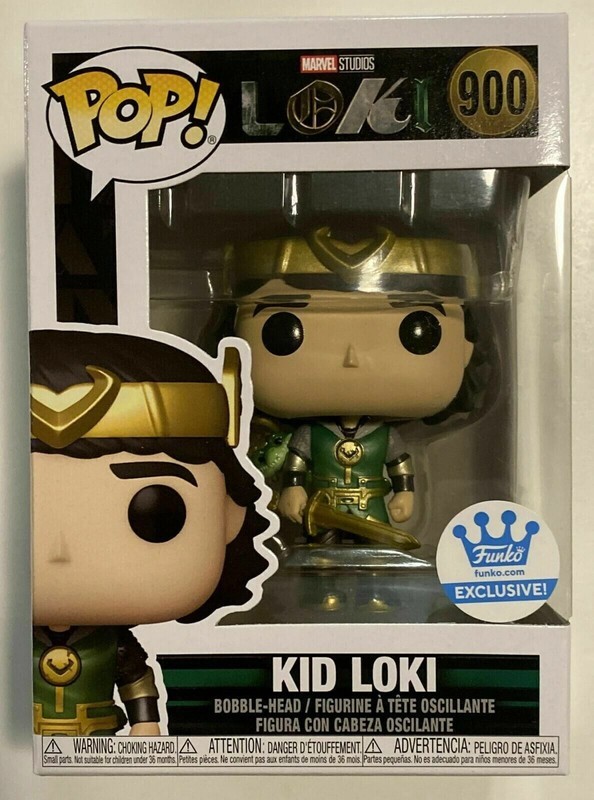 Funko Pop! Disney Plus Marvel Kid Loki 900 Funko Shop Exclusive