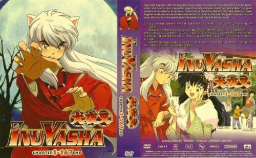 INUYASHA Complete TV Series (Vol.1-167End + Final Act + 4 Movies) ENGLISH DUBBED - Zdjęcie 2 z 3