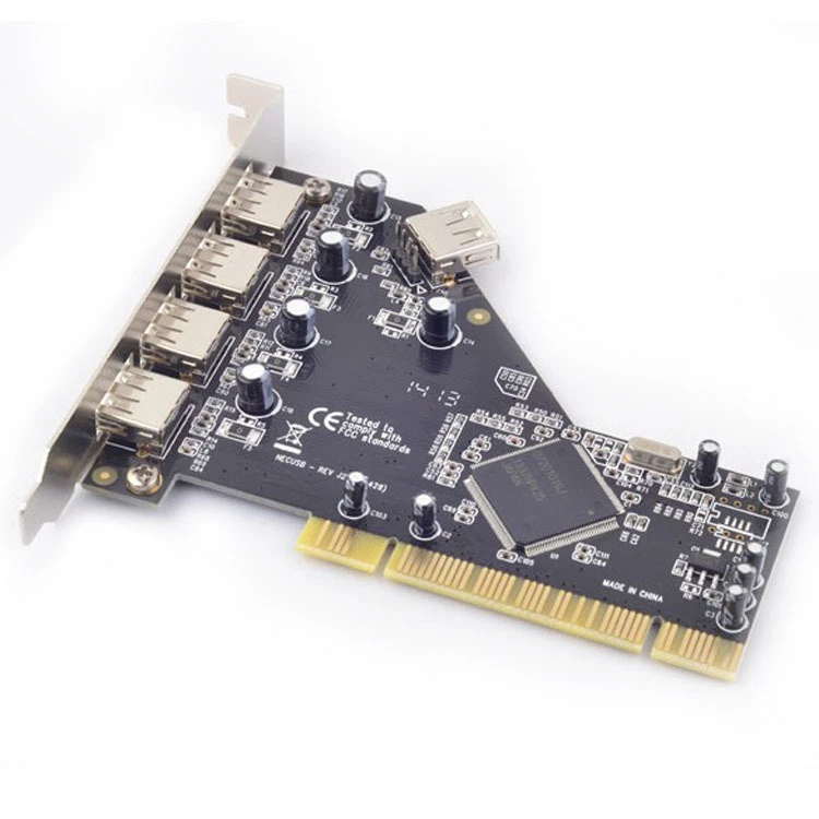 PCI to 4 Ports External + 1 Port Internal USB 2.0 Expansion Card Chipset for NEC - Image 4 of 4