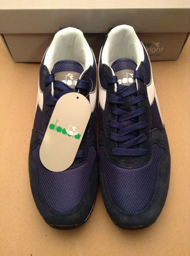 Diadora Olympia Azul Marino Running Zapatos TENIS US 11.5 EU 45.5 Nuevo |  eBay