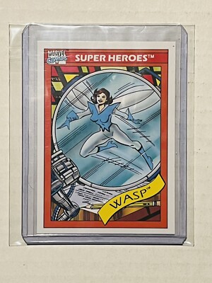 WASP 1990 Impel Marvel Universe Super Heroes #51
