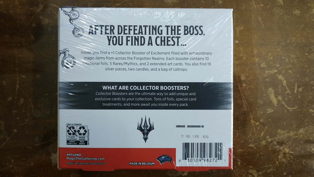 afr collector booster box Amazon.com: Magic: The Gathering Adventures in The Forgotten Realms Collector  Booster Box main image 0