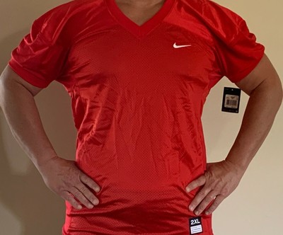 red football practice jersey