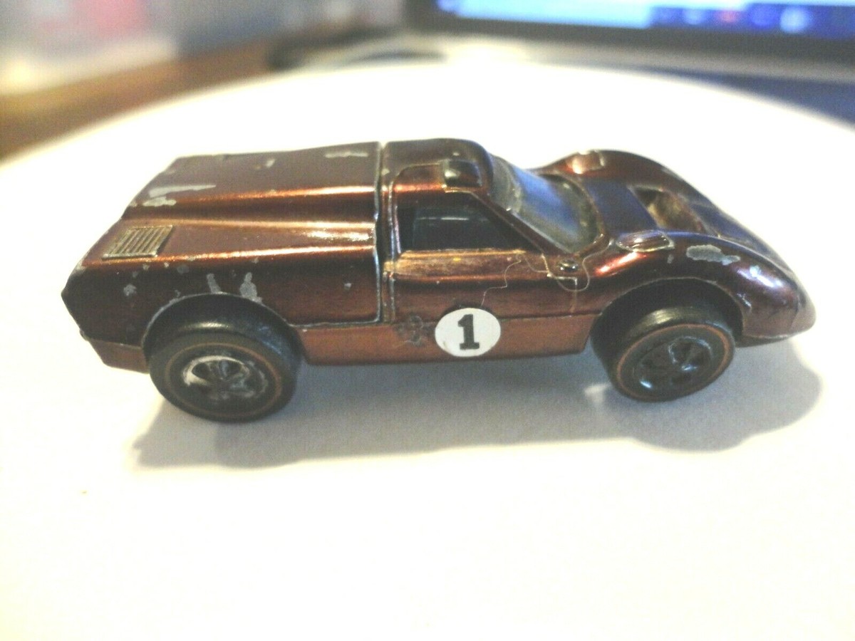 HotWheels FORD J-CAR ホットウィール　ヴィンテージ　1967 Hot Wheels Redline 1967 Ford J-car, Red, USA Base, Original