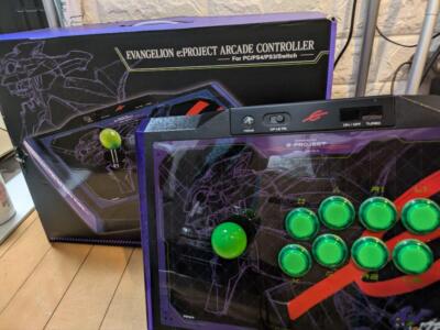EVANGELION e:PROJECT ARCADE CONTROLLER PC PS4 PS3 Switch Japan | eBay
