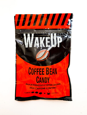 Bonbons Espresso Kaffee  Geschmack WakeUp Coffe Bean Candy 45g Kaffeebonbons !