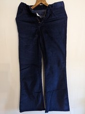 Maverick Corduroy Pants Blue Vintage 1970s Bell Bottom 27x30