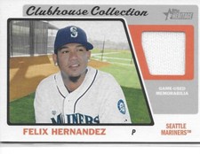 2015 Heritage Baseball Clubhouse Collection Felix Hernandez Mariners