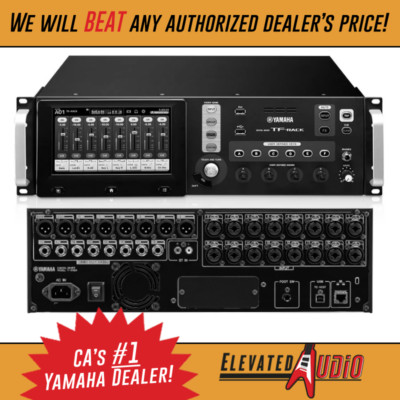 Yamaha Tf-Rack Digital Rackmount Mixer, Brand New. Buy from CA's #1 Dealer NOW !