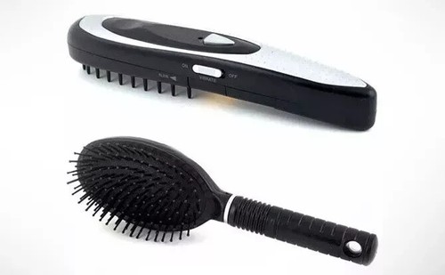 SPAZZOLA PETTINE LASER PER CAPELLI RICRESCITA TRATTAMENTO ANTI CADUTA VIBRAZIONE - Foto 3 di 8