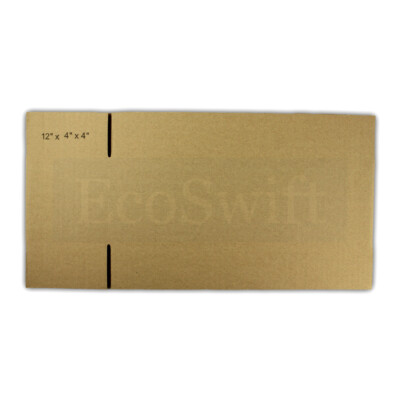 Scatole In Cartone Per Imballaggio 10 Scatole Di Cartone Ondulato 4x4x6 Pollici - EcoSwift, Perfette Per Spedizioni, Traslochi E Imballaggi Scatola 40x40 - Foto 7