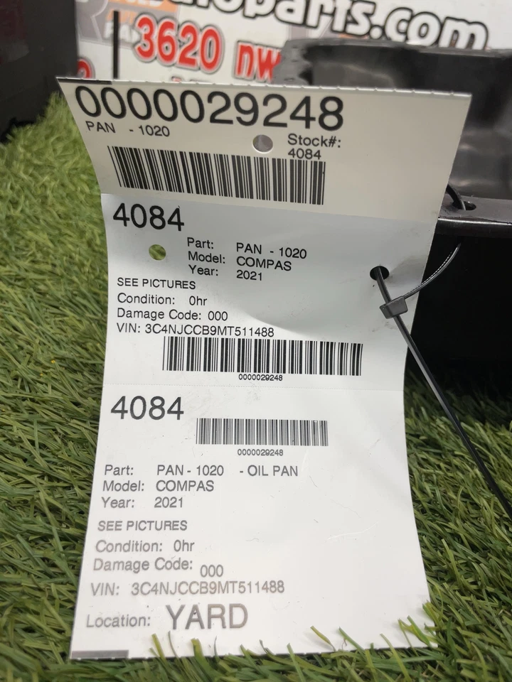 ✅ JEEP BRÚJULA 2022 SARTÉN DE ACEITE PN:05047566AE OEM Foto 4 de 4