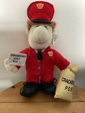 CRACKERJACK Postman, with Letter and Postbag, by Plushpals..,collectable toy