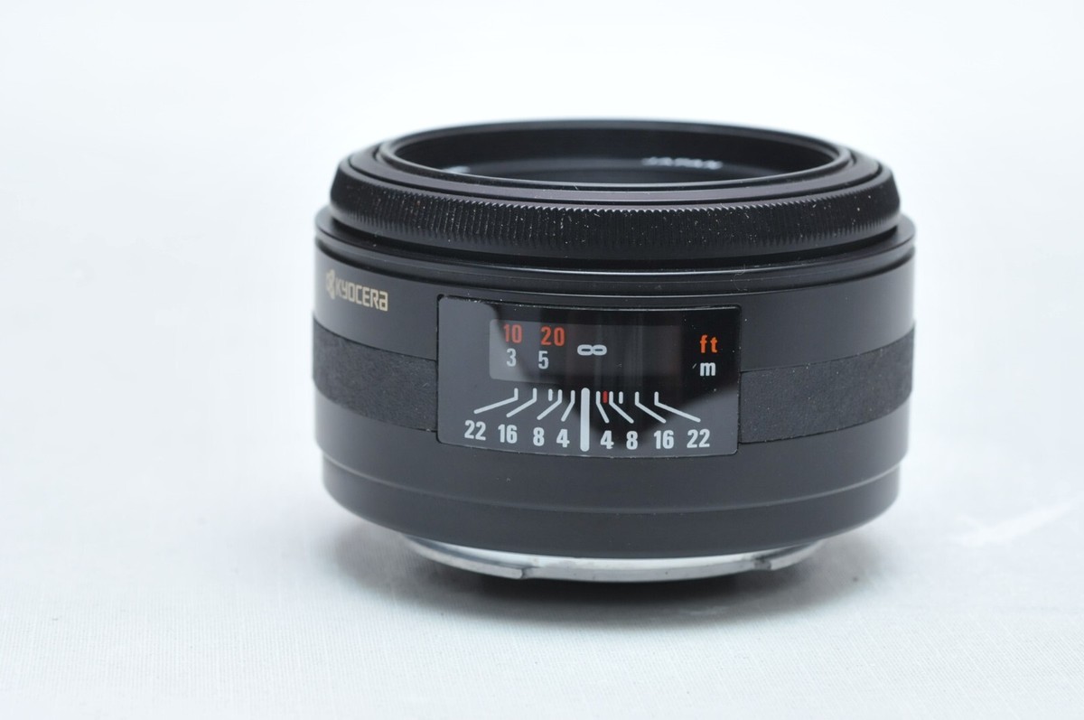 Yashica Kyocera AF 50mm f1.8 Lens | eBay