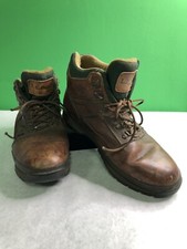 Vintage L L Bean Goretex Brown Leather Hiking Boots Mens Size 13M Knife Edge