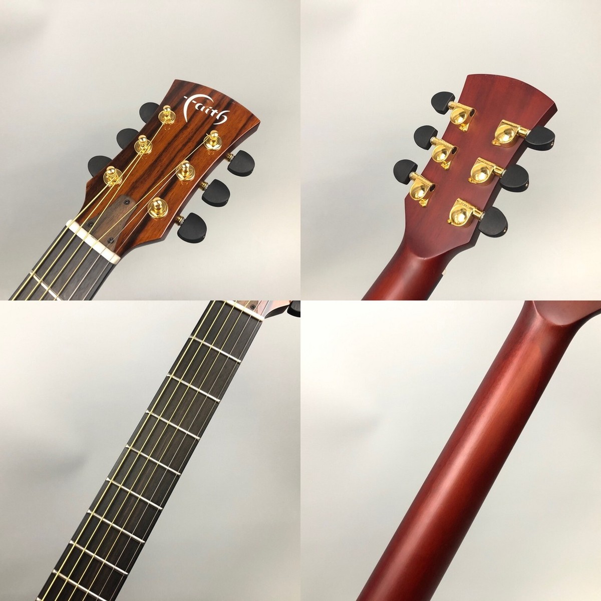Faith FVBMB Blood Moon Venus Natural Used Ebony Fingerboard