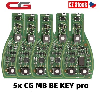 5x CGDI MB Be Key Board for Mercedes Till FBS3 315MHZ/433MHZ Get 1 Free Token