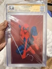 Amazing Spider-Man #51 VIRGIN FOIL VARIANT CGC SS 9.8 signed David Nakayama NM/M
