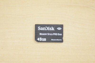 Sandisk 8GB MemoryStick Pro Duo