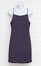 Mango Women's Black Ribbed Sleeveless Dress UK XL Size 14