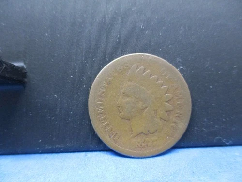 Extremely Rare 1877 Indian Head Cent Penny Good Condition
