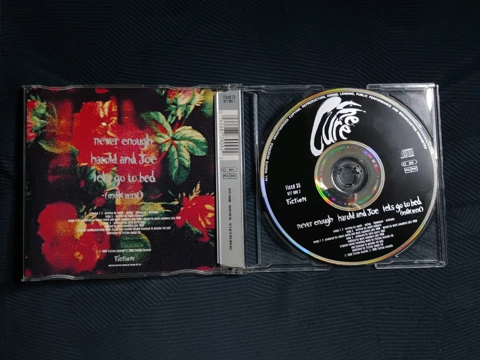 The Cure (1990) Never Enough - CD 3 трека макси-сингл - Изображение 2 из 3