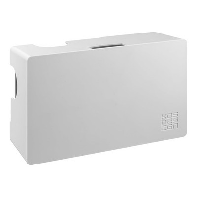 Kos Design Cable Management Box with Included 32 x 20 x 11.5 cm, White