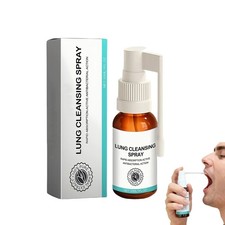 Lung Cleansing Spray,Organic Herbal Lung Cleanse with Mucus Relief,Natural Re...
