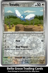 Swablu 152/182 Reverse Holo Common Paradox Rift