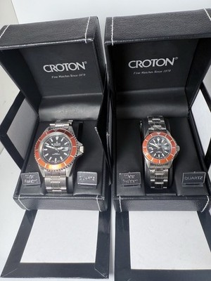 His And Hers Croton Watches. 
