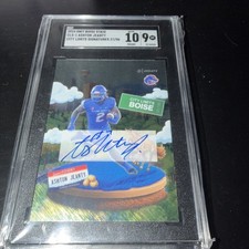 2024 ONIT BOISE STATE Ashton Jeanty City Limits Auto 27/90 SGC 10/9 MT SHARP