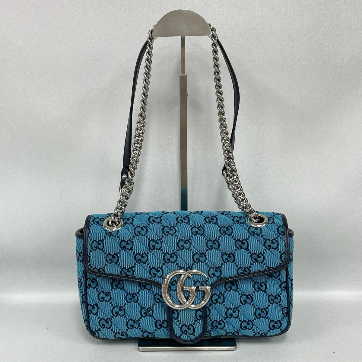 Gucci Marmont Denim Bags & Handbags for Women for sale | eBay