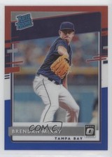 2020 Donruss Optic Rated Rookies Red White & Blue Prizm /150 Brendan McKay 00gy