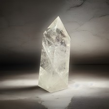 😍2,14 Pfund 😍 GROSSER QUARZTURM 🌈BRASILIANISCHER KRISTALL REGENBOGENSPITZE