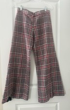 Bobbie brooks VINTAGE Houndstooth Plaid Pants size S/M