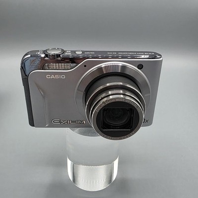 Casio Exilim EX-H10 Digitalkamera - Silber Lesen - Teildefekt 328